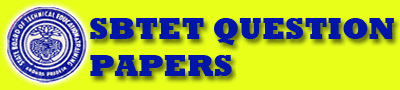 SBTET-EXAM-QUESTION-PAPERS