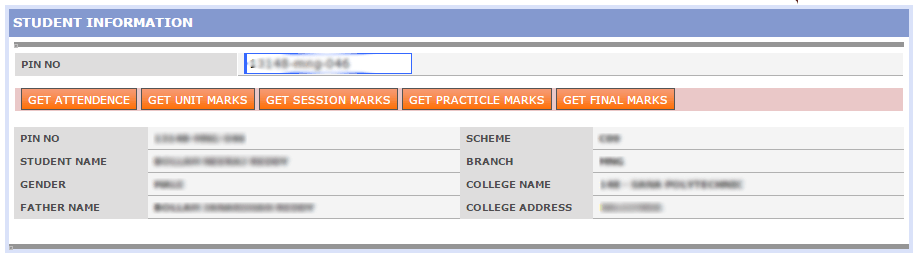 sbtet student portal