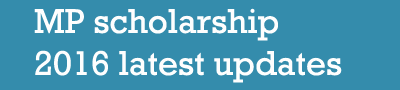 MP scholarship portal 2016