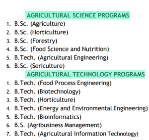 tnau admission