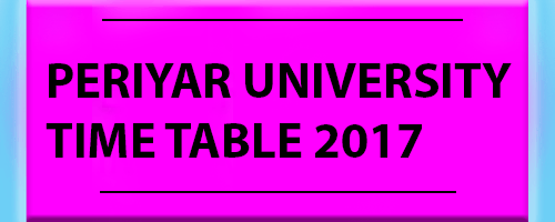 periyar-university-time-table