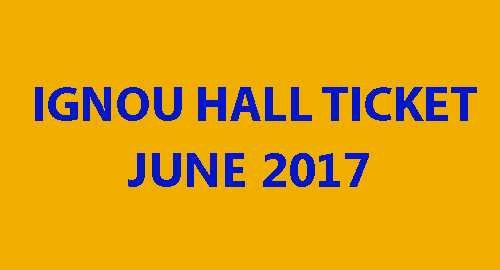 IGNOU-HALL-TICKET